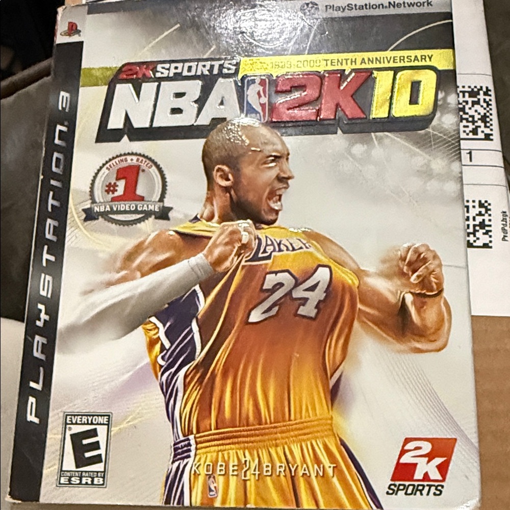 NBA 2K10 for PlayStation 3 - Black